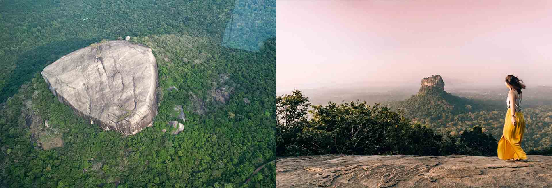 climb the Pidurangala rock tourist destination